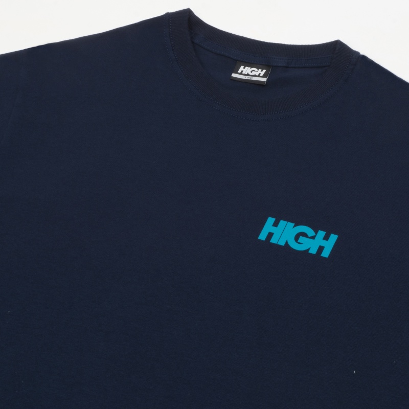 Camiseta High Ocen Azul Escuro